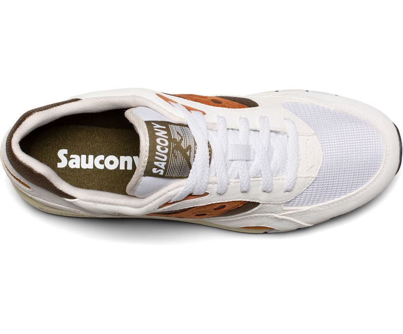 Saucony Shadow 6000 Women's Originals White / Khaki | AU 077NWYB